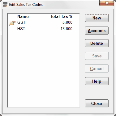SalesTaxCodesWindow