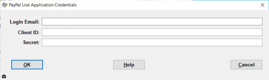 PayPalCredentialsWindow