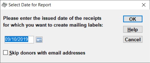 ReceiptMailingLabels